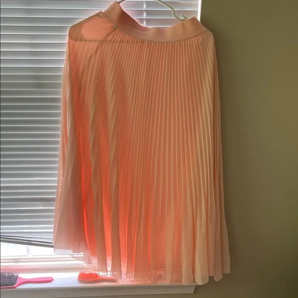 Aritiza Wilfred TWIRL SKIRT SOFT BLUSH PINK Size Small never woen no tag - Picture 1 of 4